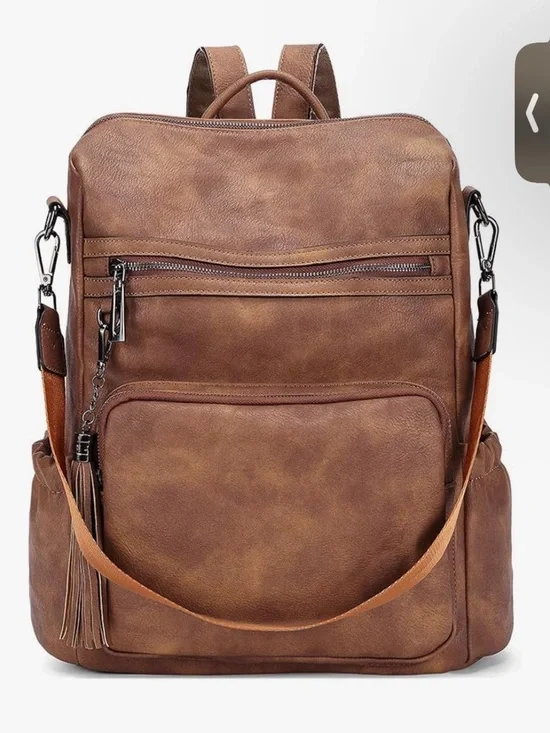 Brown Backpack - Picture 5 of 6